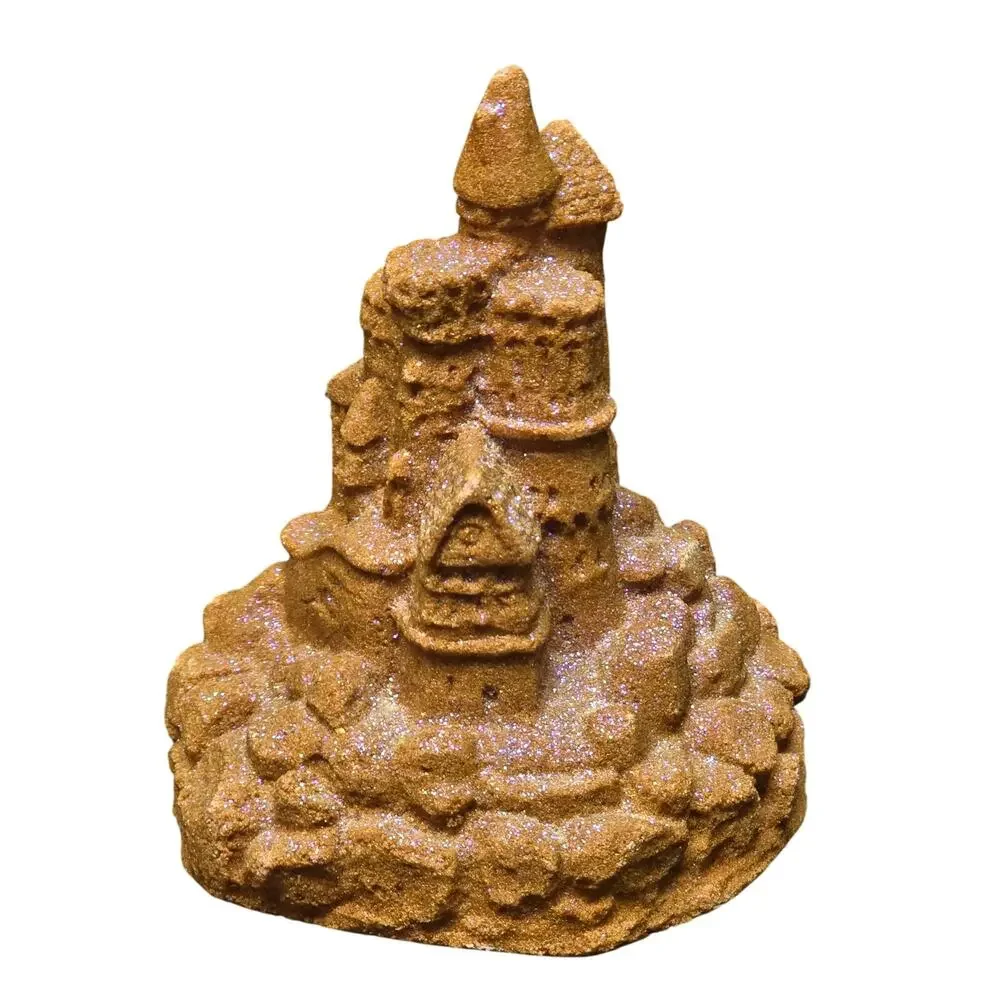 Mr. Sandman Sandcastle Figurine Real Sand Art Sculpture